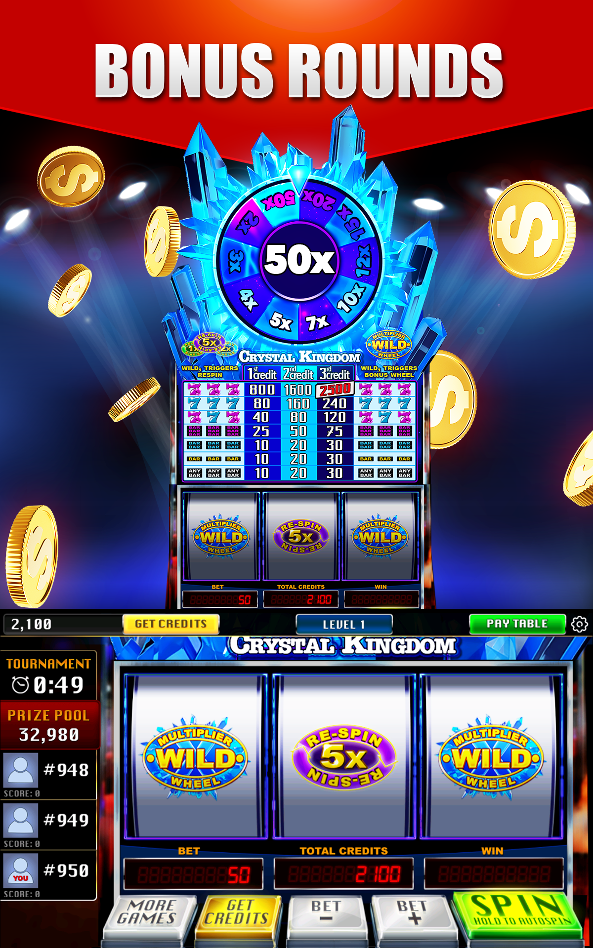 Play real vegas slot games for free online
